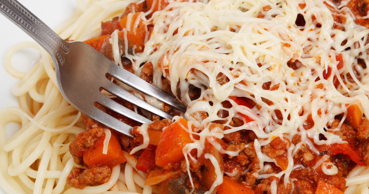 Healthy Eating - Spaghetti Bolognese Recipe